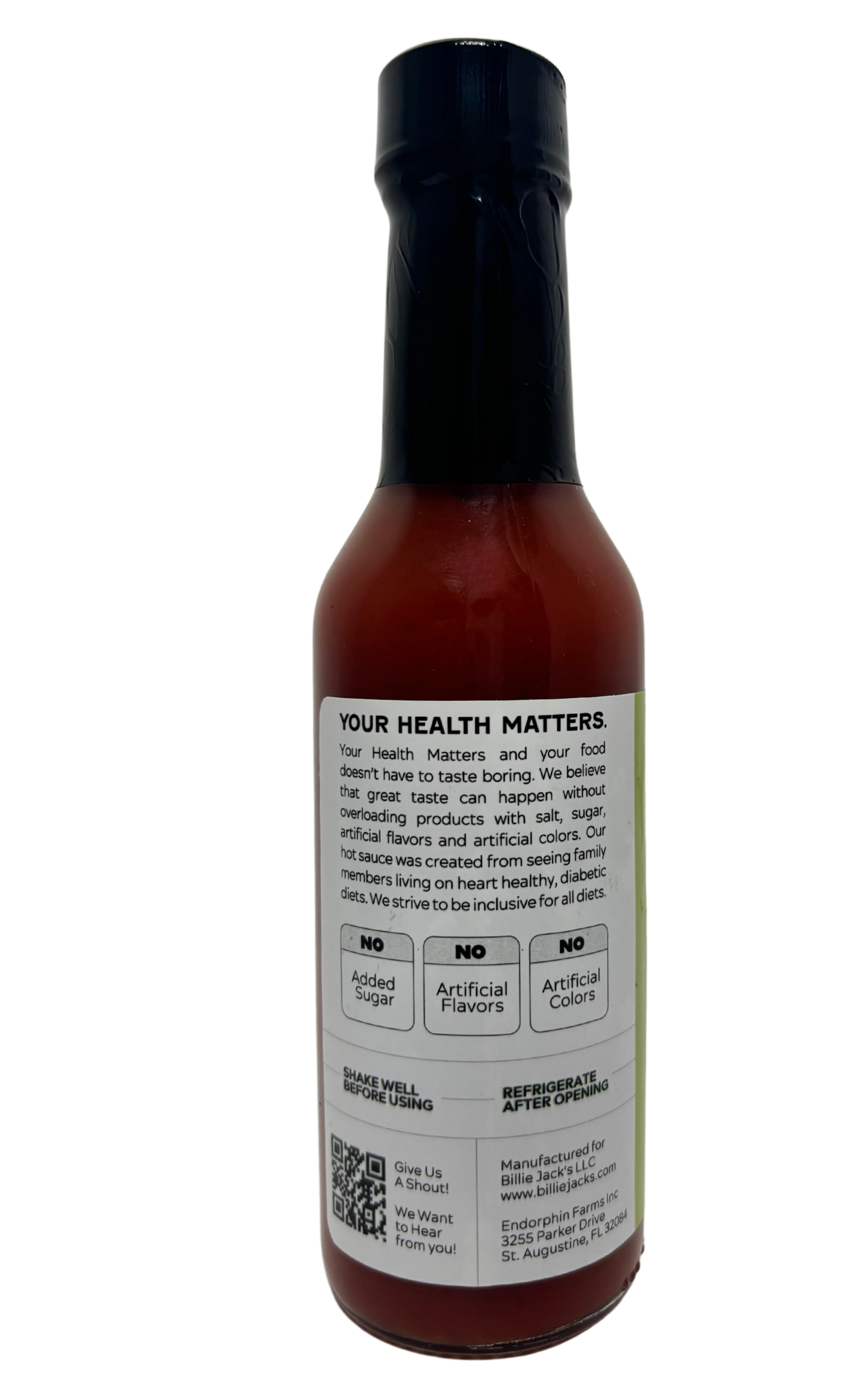 Sweet-Ish Hot Sauce 5oz